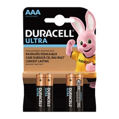Батерия Duracell Ultra 1.5V LR3/AAA 4 бр.