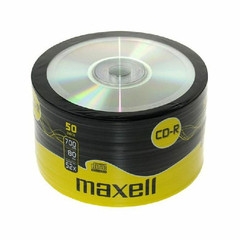 CD-R80 MAXELL, 700MB, 52X, 50 бр.