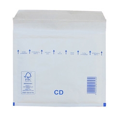 Плик бял CD мехурчета 200х175 mm стикер 1 бр.