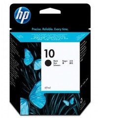 HP no. 10 патрон 69 ml черен