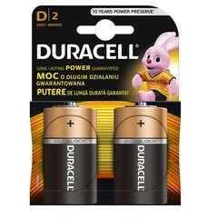 Батерия Duracell 1.5V LR20/D 2 бр.